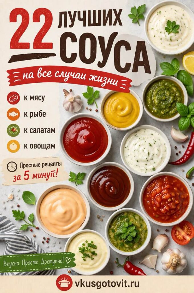 Самые лучшие соусы